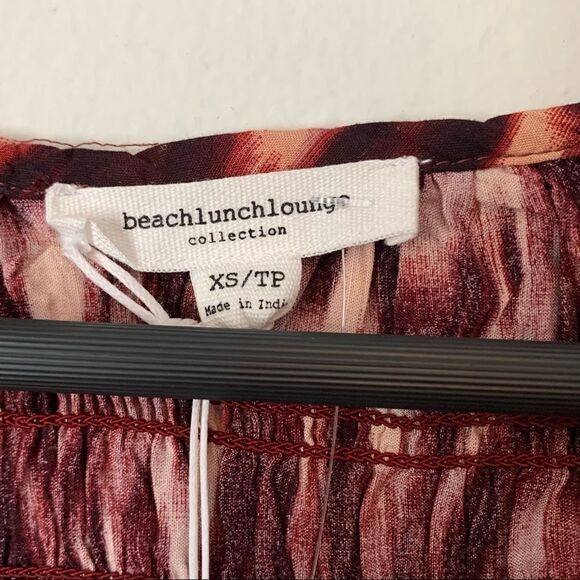 Beachlunchlounge Talia Brush Stokes Tunic Top - Picture 4 of 8